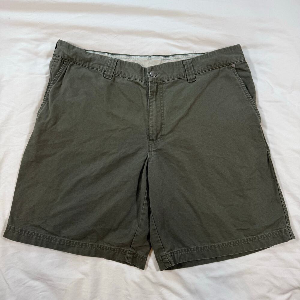 Hiking Shorts Men’s 38 Olive Green Cargo Zip Pocket Outdoor